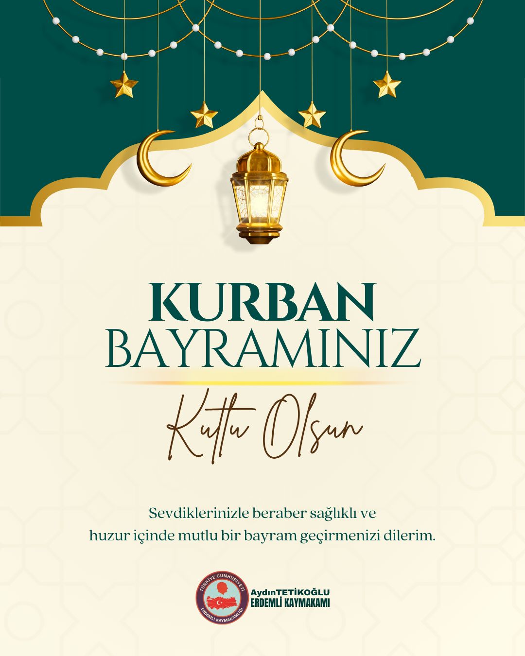 İlçemizde Kurban Bayramı Bayramlaşma Programı Gerçekleştirildi.